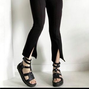 NOCTEX Elise Spilt Flare pants